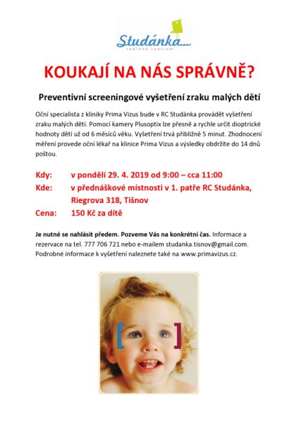 Plakát akce: Koukají na nás správně?