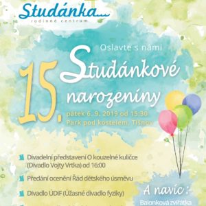 Studánkové narozeniny plakát