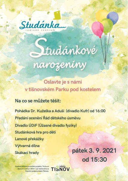 Plakát akce: Studánkové narozeniny