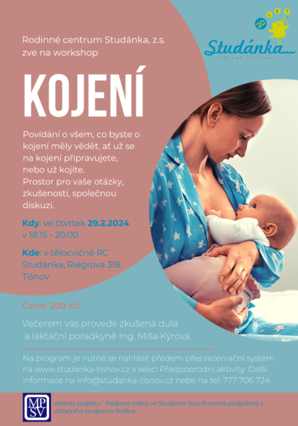 Plakát akce: Kojení