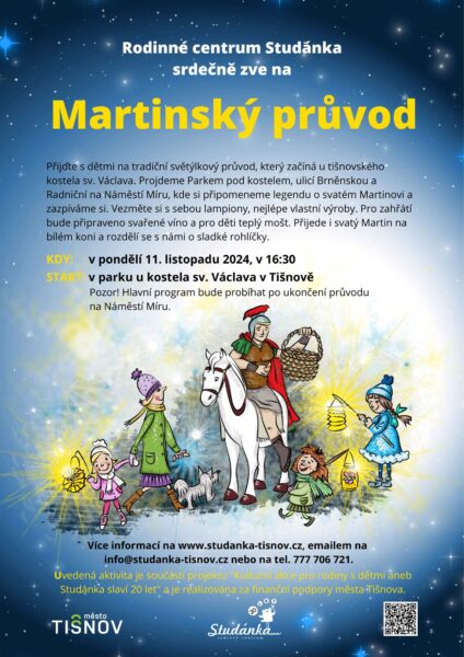 Plakát akce: Martinský světýlkový průvod