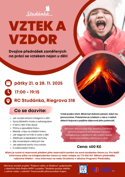 Plakát akce: Vztek a vzdor